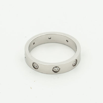 [Stellar Jewelry]LOVE RING 3.6MM 8 DIAMONDS