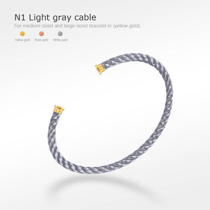 [Stellar Jewelry]FORCE SERIES BRACELET CABLES 50 CHOICES (DIY SELECTION)