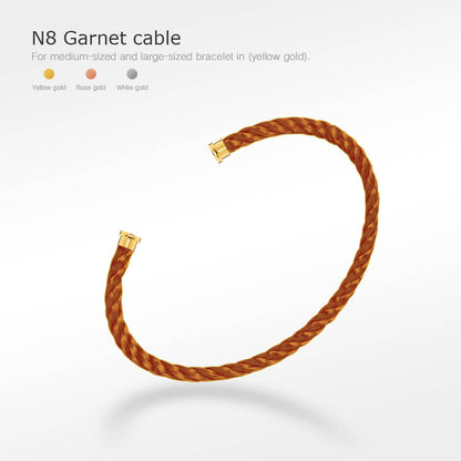 [Stellar Jewelry]FORCE SERIES BRACELET CABLES 50 CHOICES (DIY SELECTION)