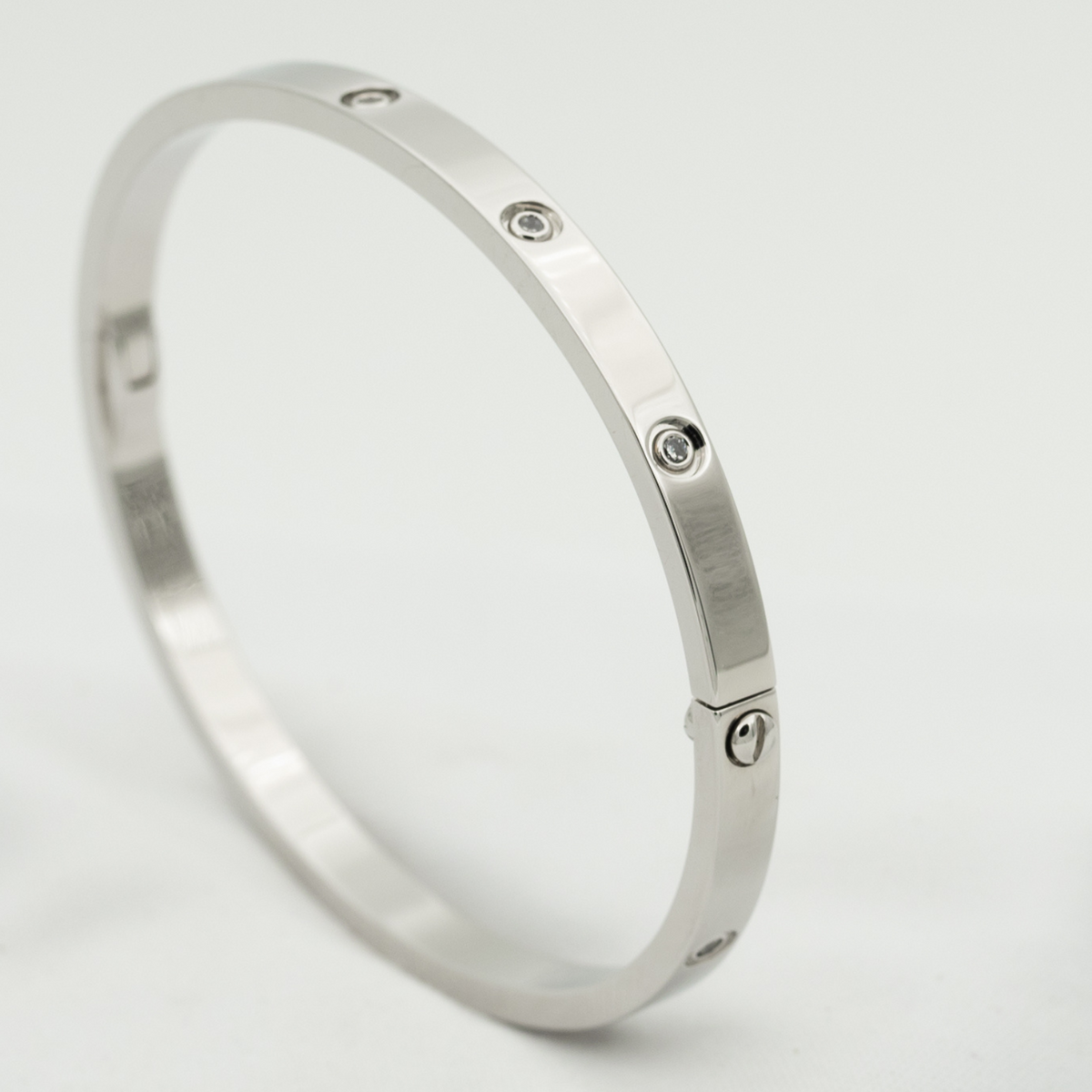 [Stellar Jewelry]LOVE BRACELET 3.65MM 10 DIAMONDS