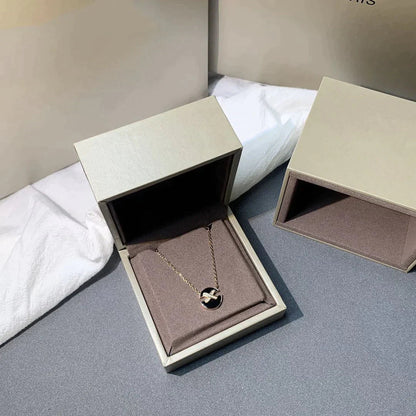 [Stellar Jewelry]JEUX DE ROSE GOLD DIAMOND NECKLACE