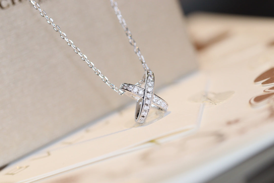 [Stellar Jewelry]JEUX DE DIAMOND NECKLACE