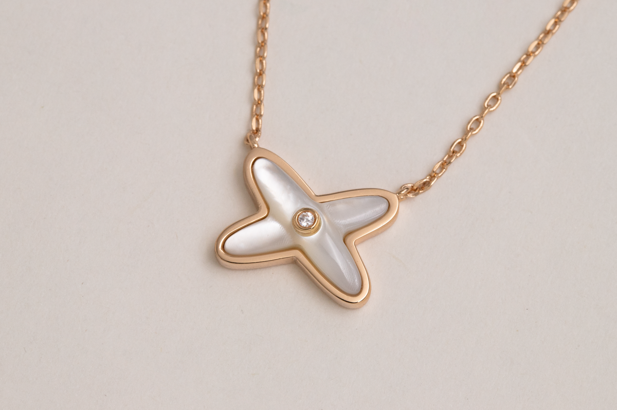 [Stellar Jewelry]JEUX DE NECKLACE 1 DIAMOND
