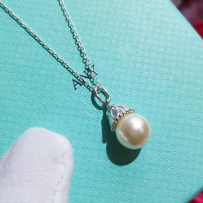 [Stellar jewels]PEARL PENDANT GATSBY ZIEGFELD PEARL SILVER NECKLACE