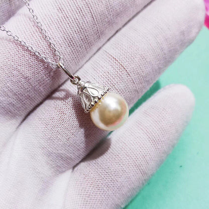 [Stellar jewels]PEARL PENDANT GATSBY ZIEGFELD PEARL SILVER NECKLACE