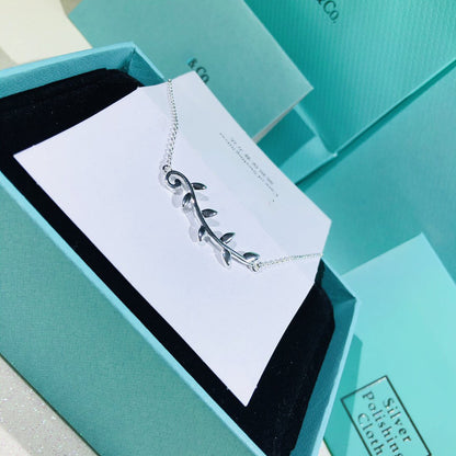 [Stellar jewels]PALOMA PICASSO STERLING SILVER OLIVE BRANCH NECKLACE