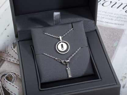 [Stellar Jewelry]LUCKY MOVE PM NECKLACE SILVER DIAMOND