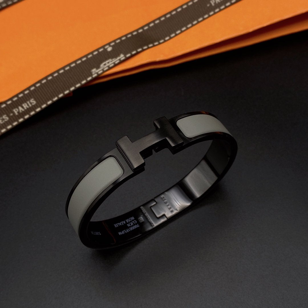 [Stellar Jewelry]CLIC HM SO BLACK GREY BRACELET