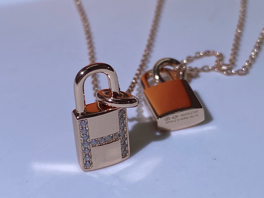 [Stellar Jewelry]HM ADVANCED NICHE LOCK HEAD NECKLACE DIAMONDS