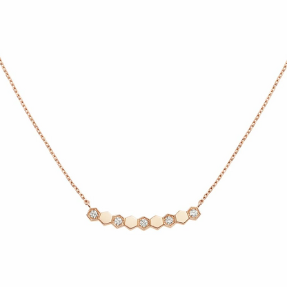[Stellar Jewelry]BEE MY LOVE DIAMOND NECKLACE