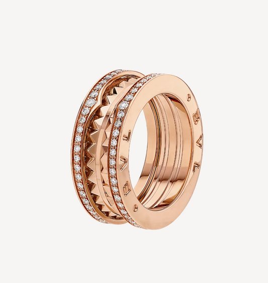 [Stellar Jewelry]ZERO 1 ROCK DIAMOND PINK GOLD