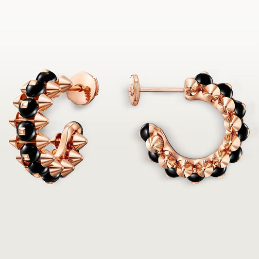 [Stellar Jewelry]CLASH 7.9MM AGATE CHALCEDONY EARRINGS