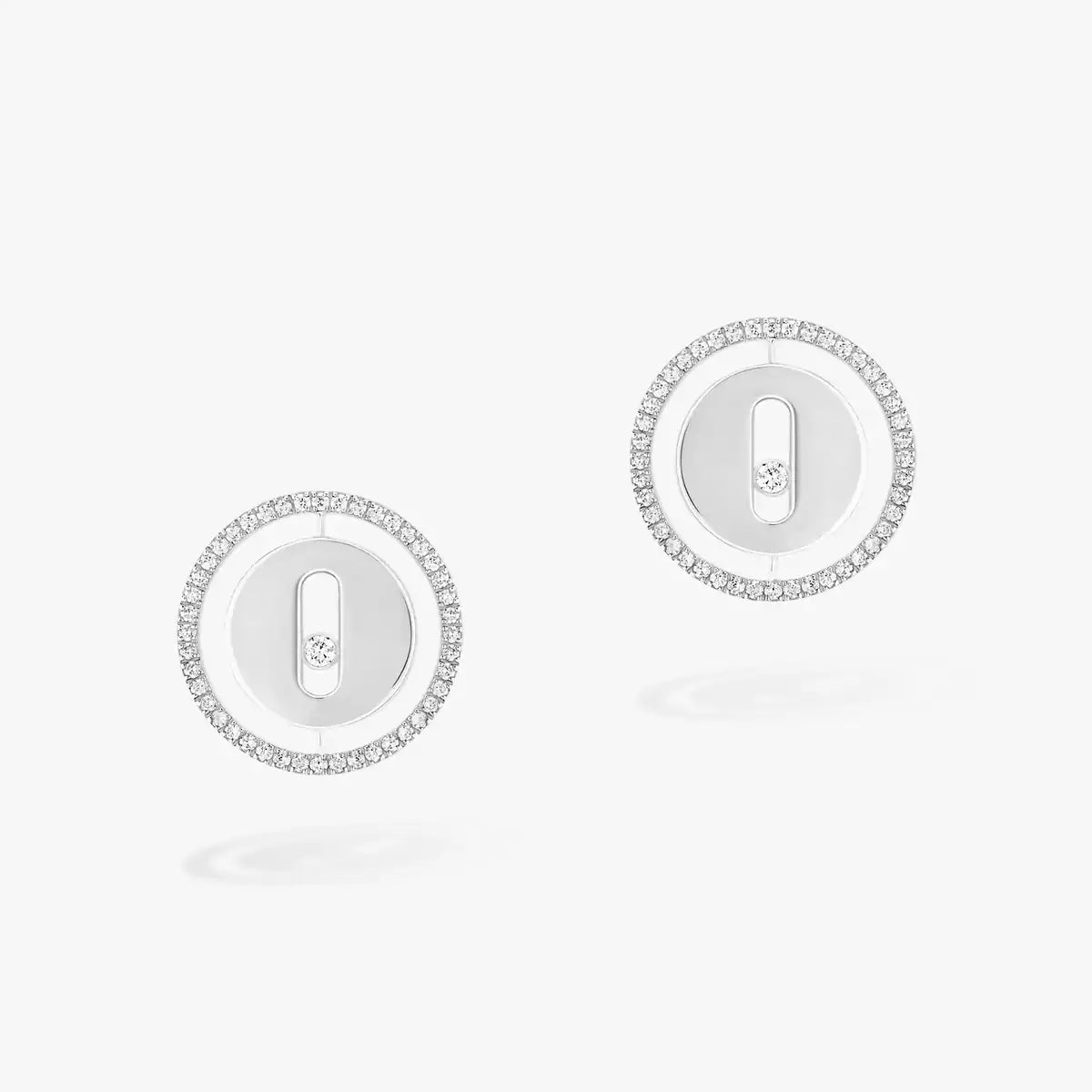[Stellar Jewelry]Lucky Move Diamond Earrings