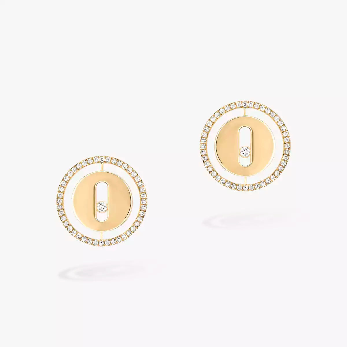 [Stellar Jewelry]Lucky Move Diamond Earrings