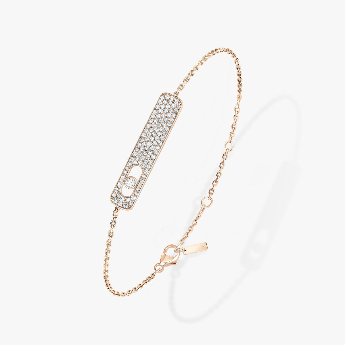 [Stellar Jewelry]MOVE CLASSIQUE DIAMOND PAVED BRACELET(Adjustable)