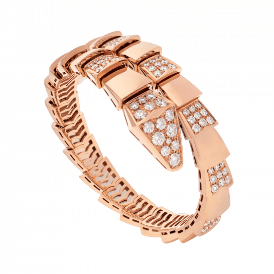 [Stellar Jewelry]SERPENTI BRACELET PINK GOLD DIAMOND
