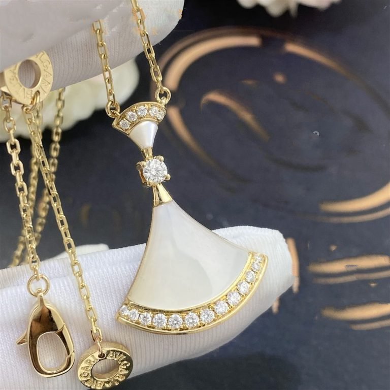 [Stellar Jewelry]DREAM NECKLACE MOP GOLD DIAMOND