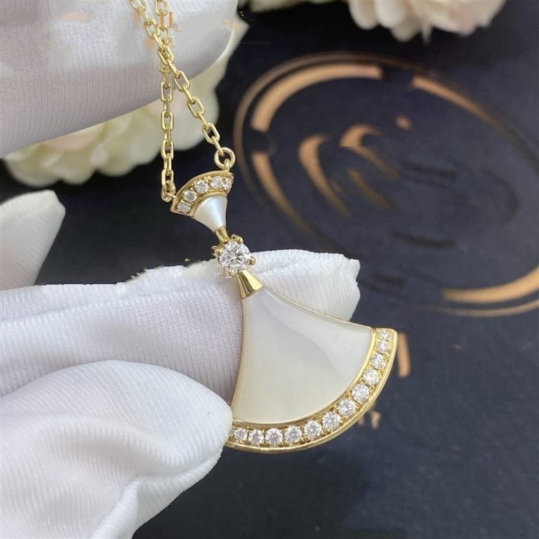 [Stellar Jewelry]DREAM NECKLACE MOP GOLD DIAMOND