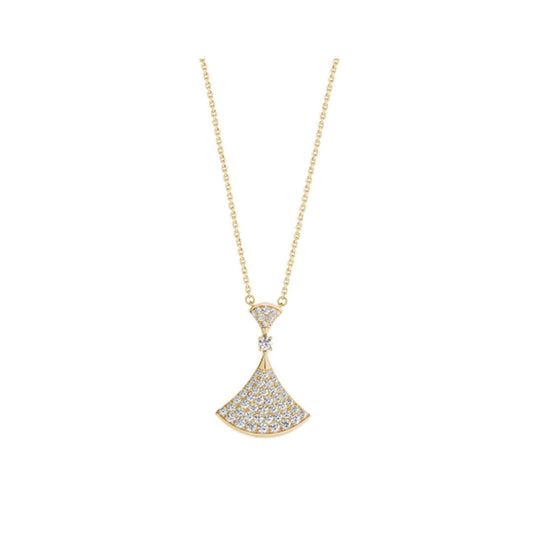[Stellar Jewelry]DREAM NECKLACE GOLD FULL DIAMOND