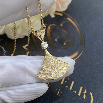 [Stellar Jewelry]DREAM NECKLACE GOLD FULL DIAMOND