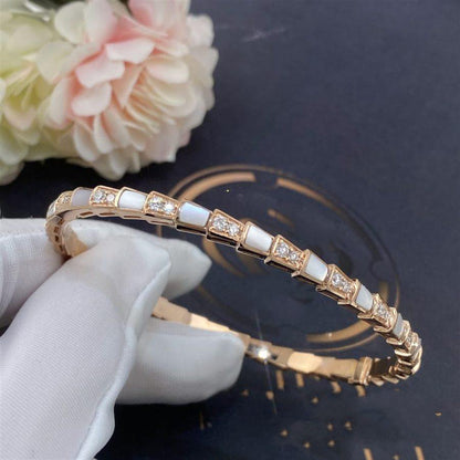 [Stellar Jewelry]SERPENTI BRACELET PINK GOLD MOP DIAMOND