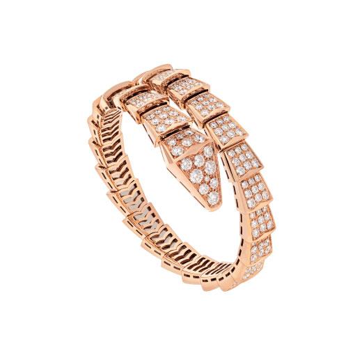 [Stellar Jewelry]SERPENTI BRACELET 8MM PINK GOLD DIAMOND