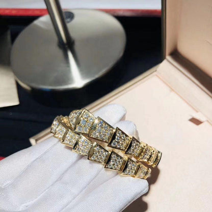 [Stellar Jewelry]SERPENTI BRACELET 8MM GOLD DIAMOND