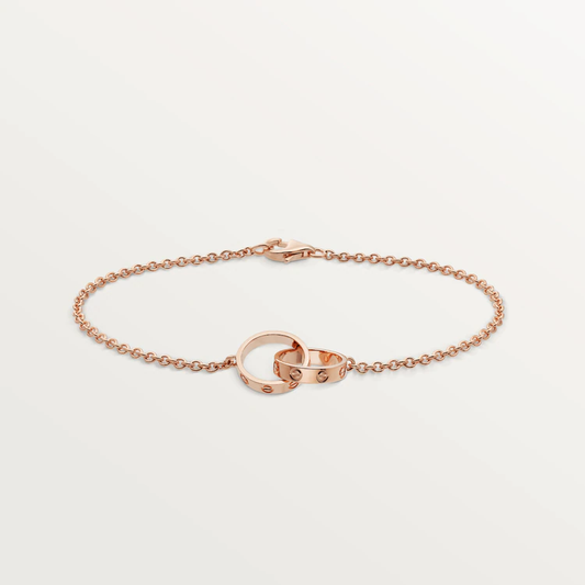 [Stellar Jewelry]LOVE BRACELET DOUBLE RING
