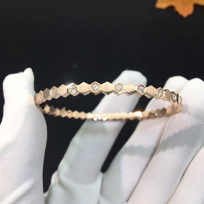 [Stellar Jewelry]BEE LOVE SILVER DIAMOND BRACELET