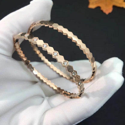 [Stellar Jewelry]BEE LOVE SILVER DIAMOND BRACELET