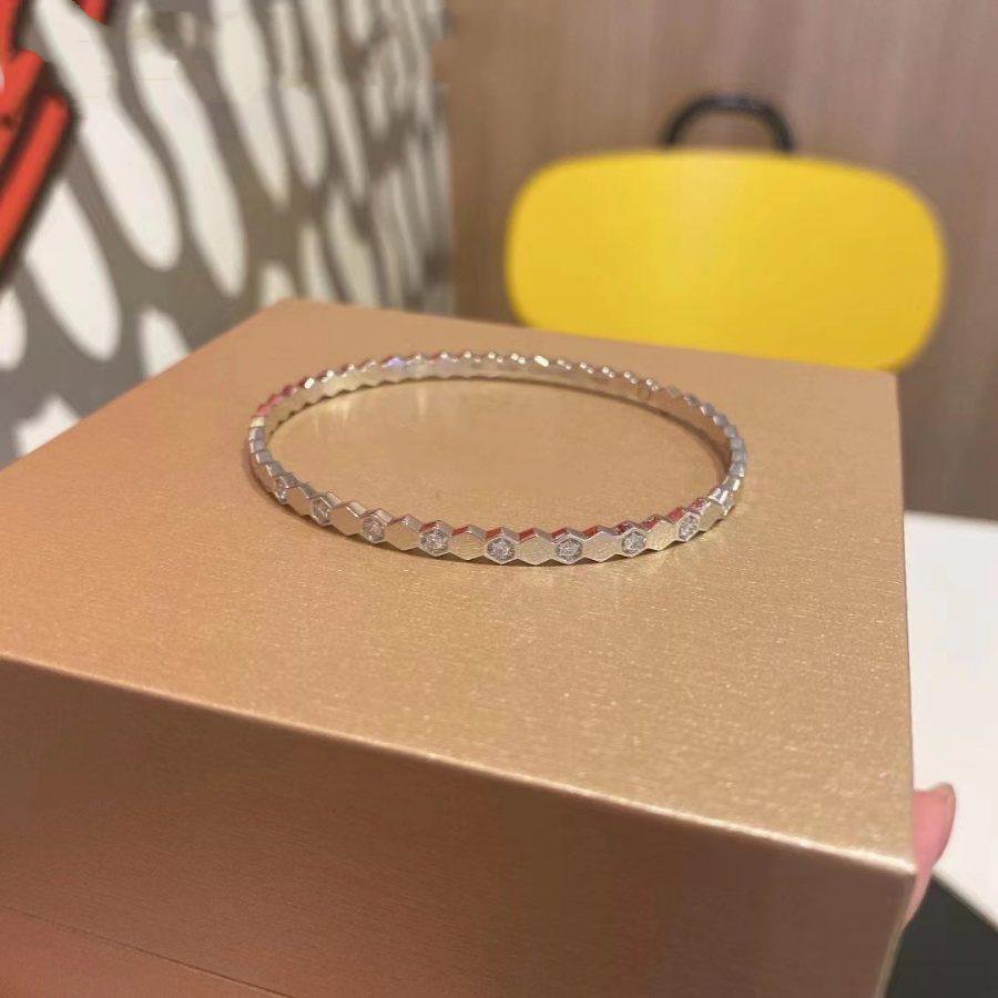 [Stellar Jewelry]BEE LOVE SILVER DIAMOND BRACELET