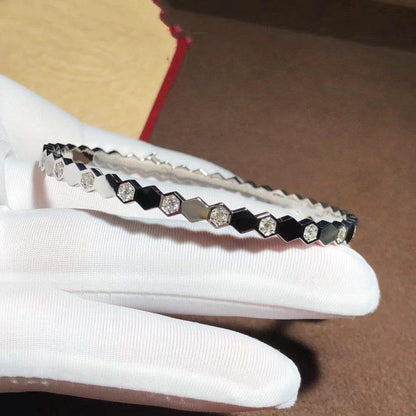 [Stellar Jewelry]BEE LOVE SILVER DIAMOND BRACELET