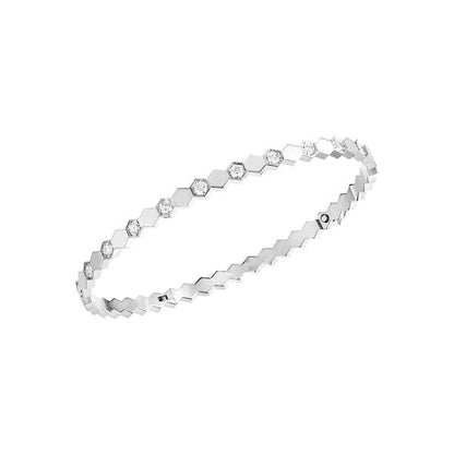 [Stellar Jewelry]BEE LOVE SILVER DIAMOND BRACELET