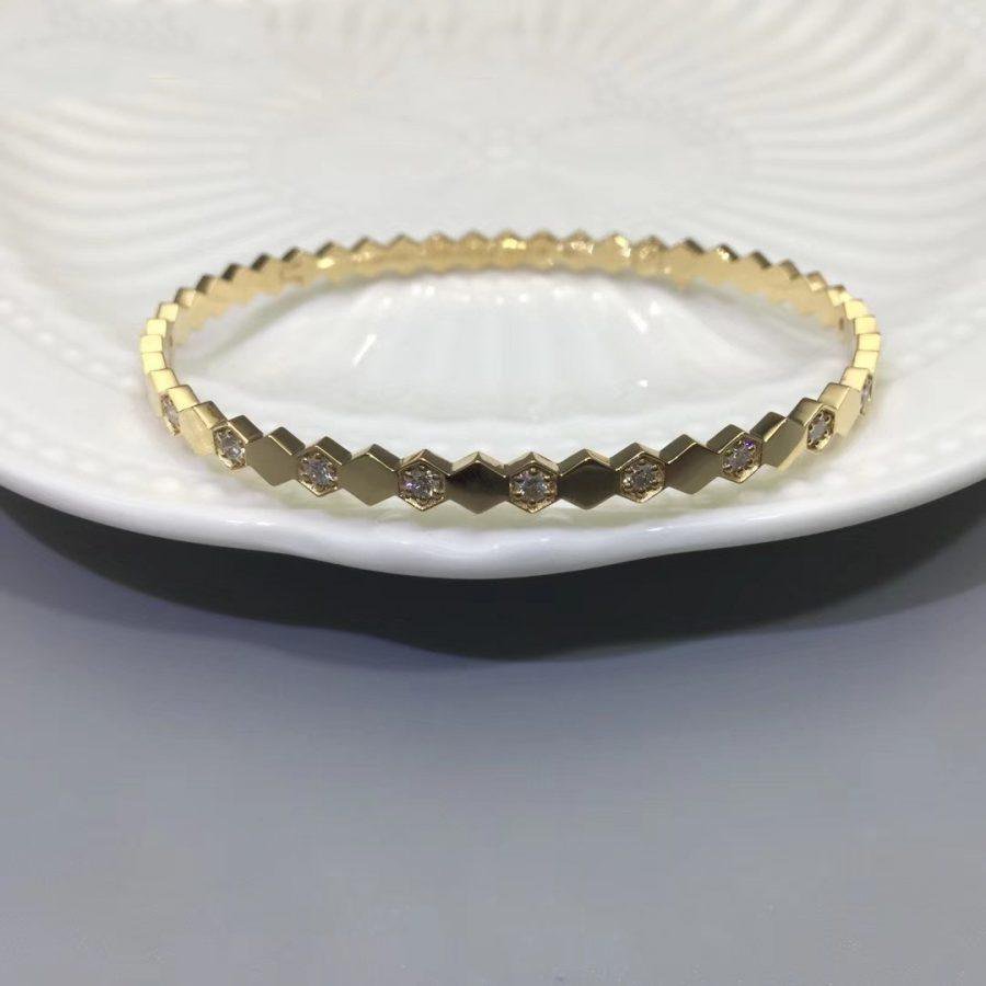 [Stellar Jewelry]BEE LOVE GOLD DIAMOND BRACELET