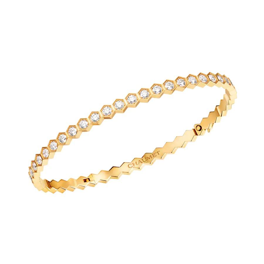 [Stellar Jewelry]BEE LOVE GOLD BRACELET FULL DIAMOND