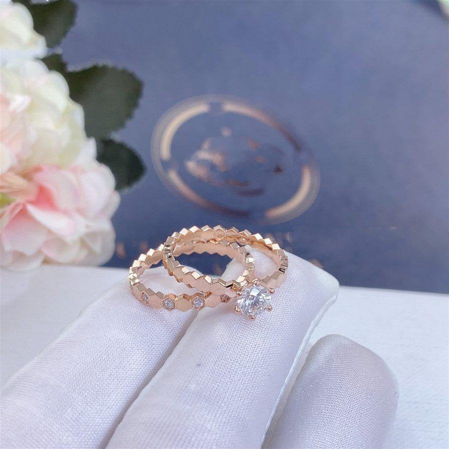 [Stellar Jewelry]BEE LOVE RING PINK GOLD DIAMOND