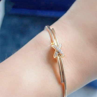 [Stellar Jewelry]JEUX DE BRACELET PINK GOLD DIAMONDS