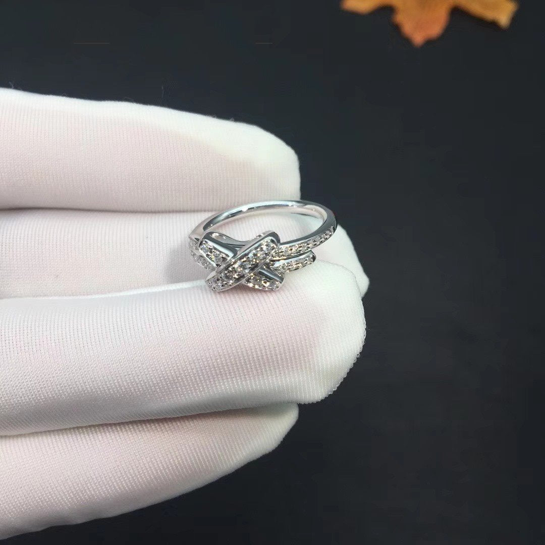 [Stellar Jewelry]JEUX DE SILVER DIAMOND RING