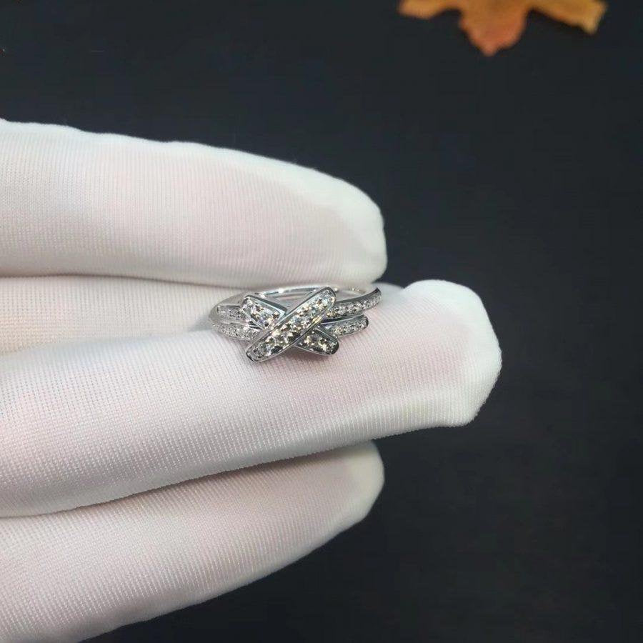 [Stellar Jewelry]JEUX DE SILVER DIAMOND RING