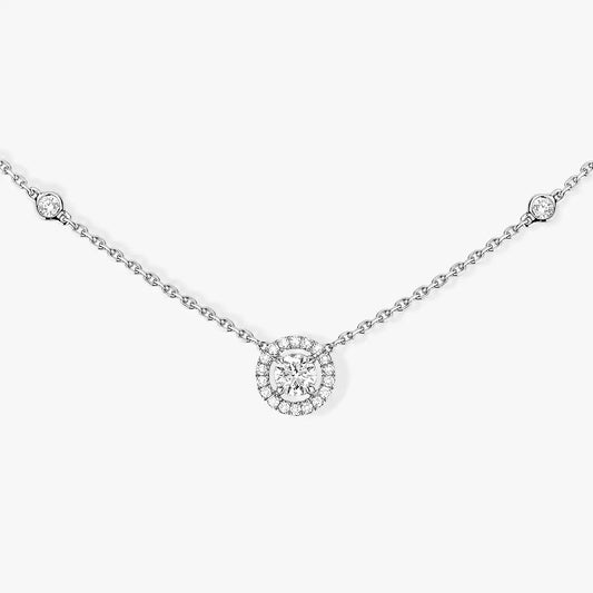 [Stellar Jewelry]Diamond Necklace 0,20ct Brilliant Shape Joy