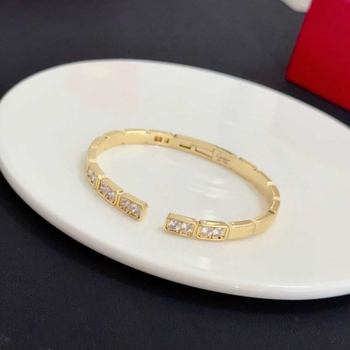 [Stellar Jewelry]LOVE DIAMOND OPEN  BRACELET