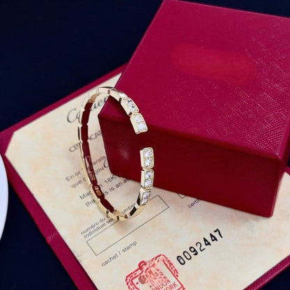[Stellar Jewelry]LOVE DIAMOND OPEN  BRACELET