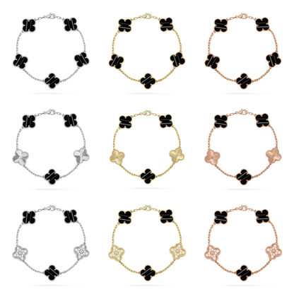 [Stellar Jewelry] CLOVER 5 MOTIF PULSAR STONE BRACELET COLLECTION