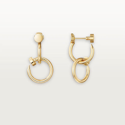[Stellar Jewelry]JUSTE NO DIAMOND DOUBLE EARRINGS