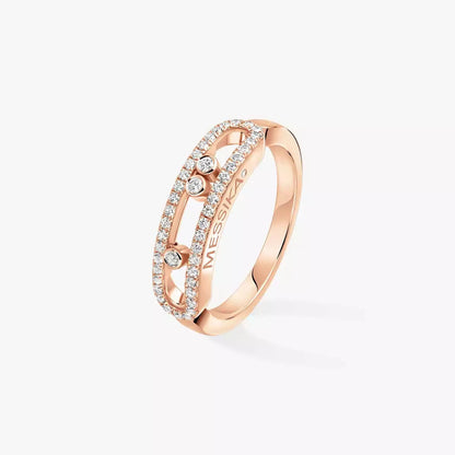 [Stellar Jewelry] Baby Move Gold Diamond Pave_ Ring