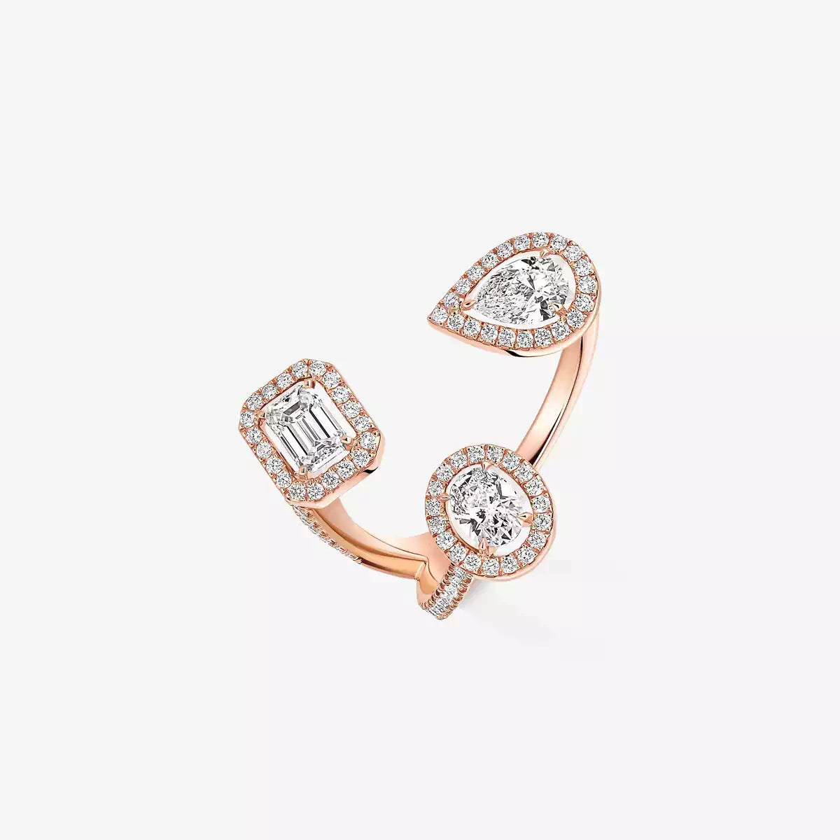 [Stellar Jewelry] Diamond Ring 0,25ct My Twin Trilogy