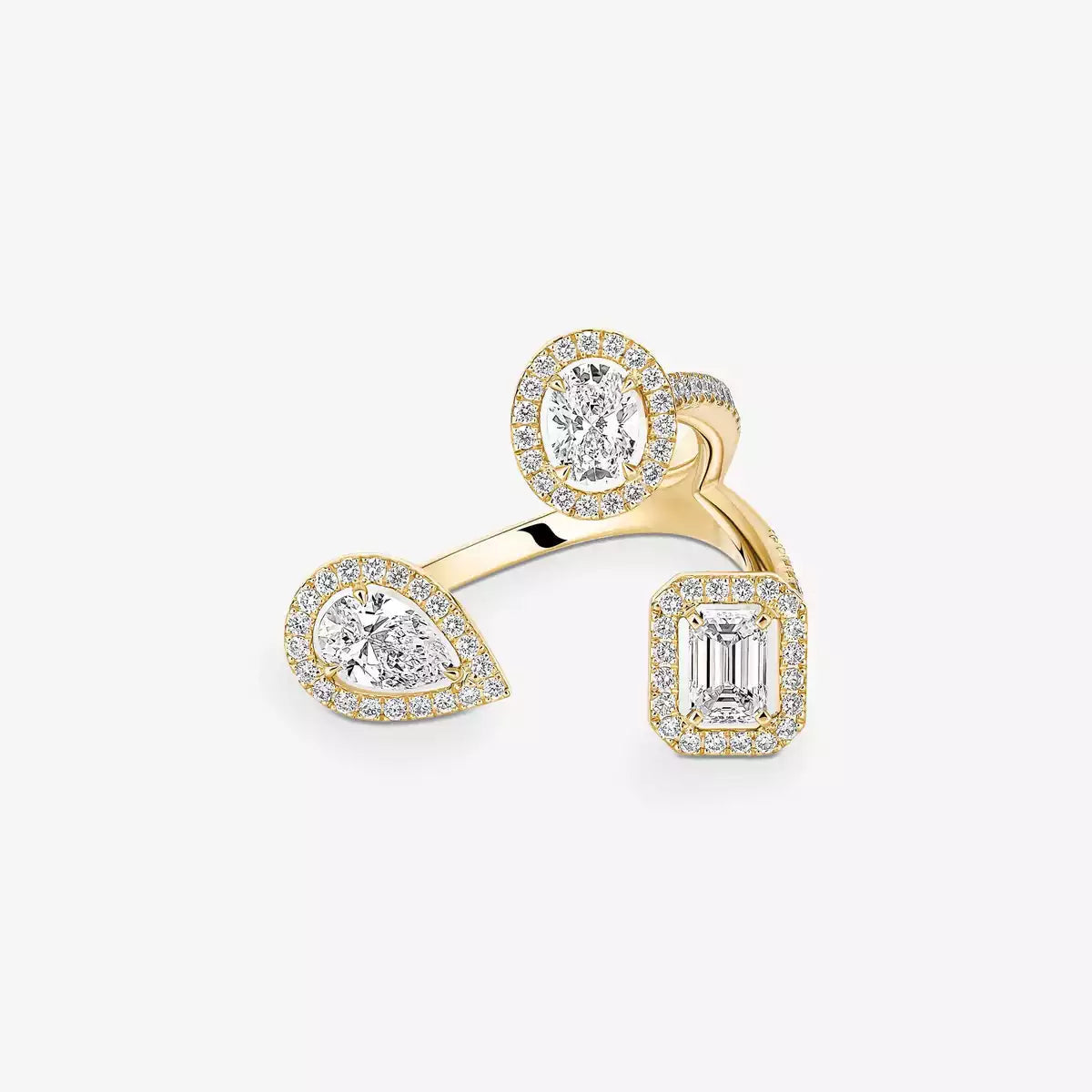 [Stellar Jewelry] Diamond Ring 0,25ct My Twin Trilogy