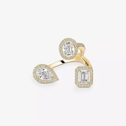 [Stellar Jewelry] Diamond Ring 0,25ct My Twin Trilogy