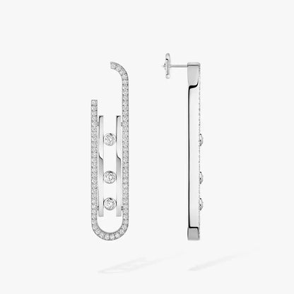 [Stellar Jewelry]Diamond Pendant Earrings Move 10Th