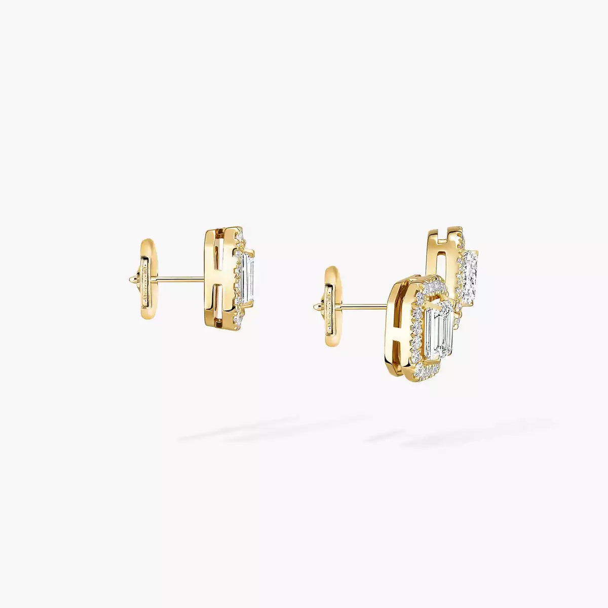 [Stellar Jewelry]Diamond Earrings 0,10ct My Twin 1+2